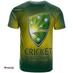 cricket t shirt australian cricket national color