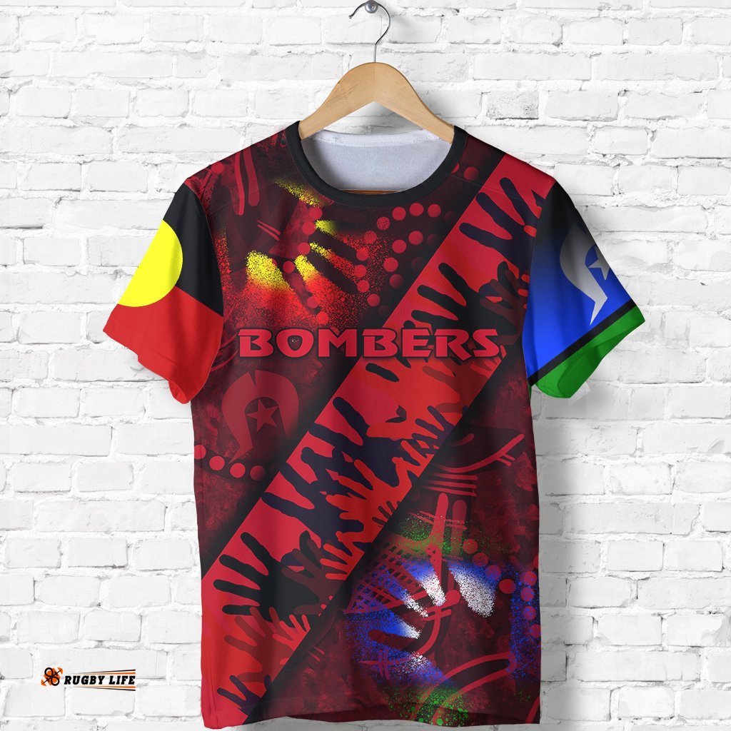 australia naidoc week t shirt essendon bombers