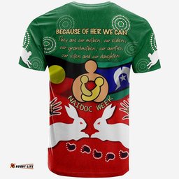 south sydney rabbitohs t shirt naidoc week indigenous