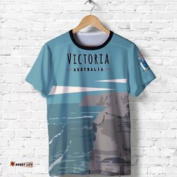 australia t shirt victoria t shirt landscape art
