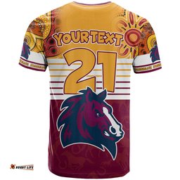 custom nrl broncos champions 2023 t shirt proud newcastle aboriginal vibe