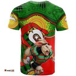 rabbitohs mascot nrl t shirt naidoc