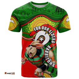 rabbitohs mascot nrl t shirt naidoc