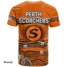 australia scorchers cricket t shirt indigenous 2023