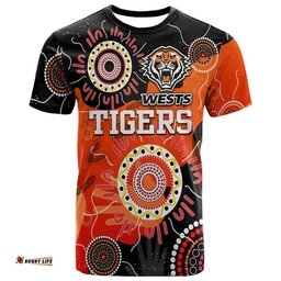 wests tigers indigenous aboriginal rugby t shirt