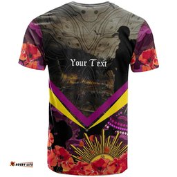 broncos rugby t shirt remembrance anzac day broncos aboriginal t shirt