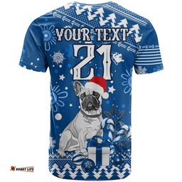 custom bulldogs rugby t shirt christmas vibe 2023