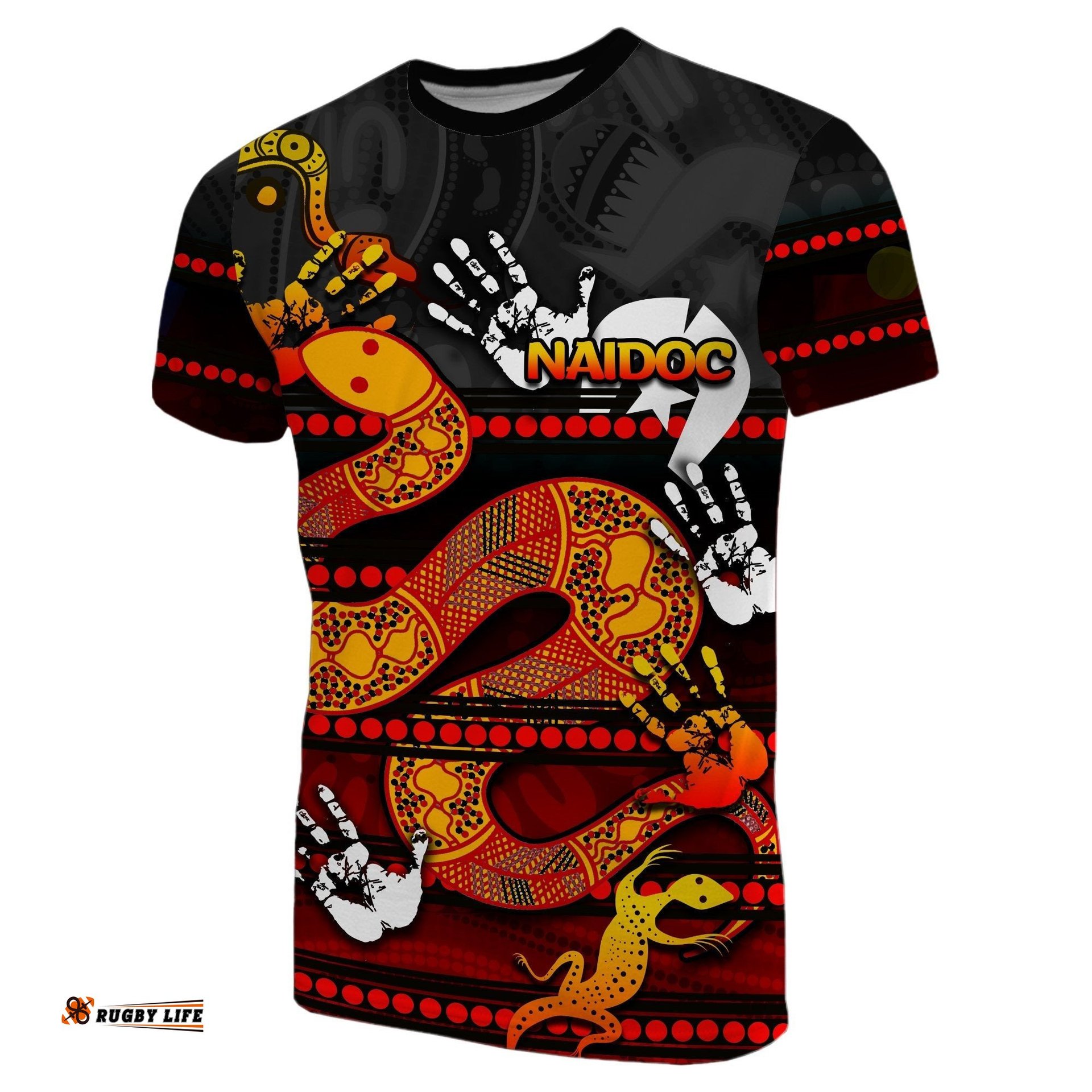 naidoc parramatta eels t shirt aboriginal patterns style blackAmazing Aussie