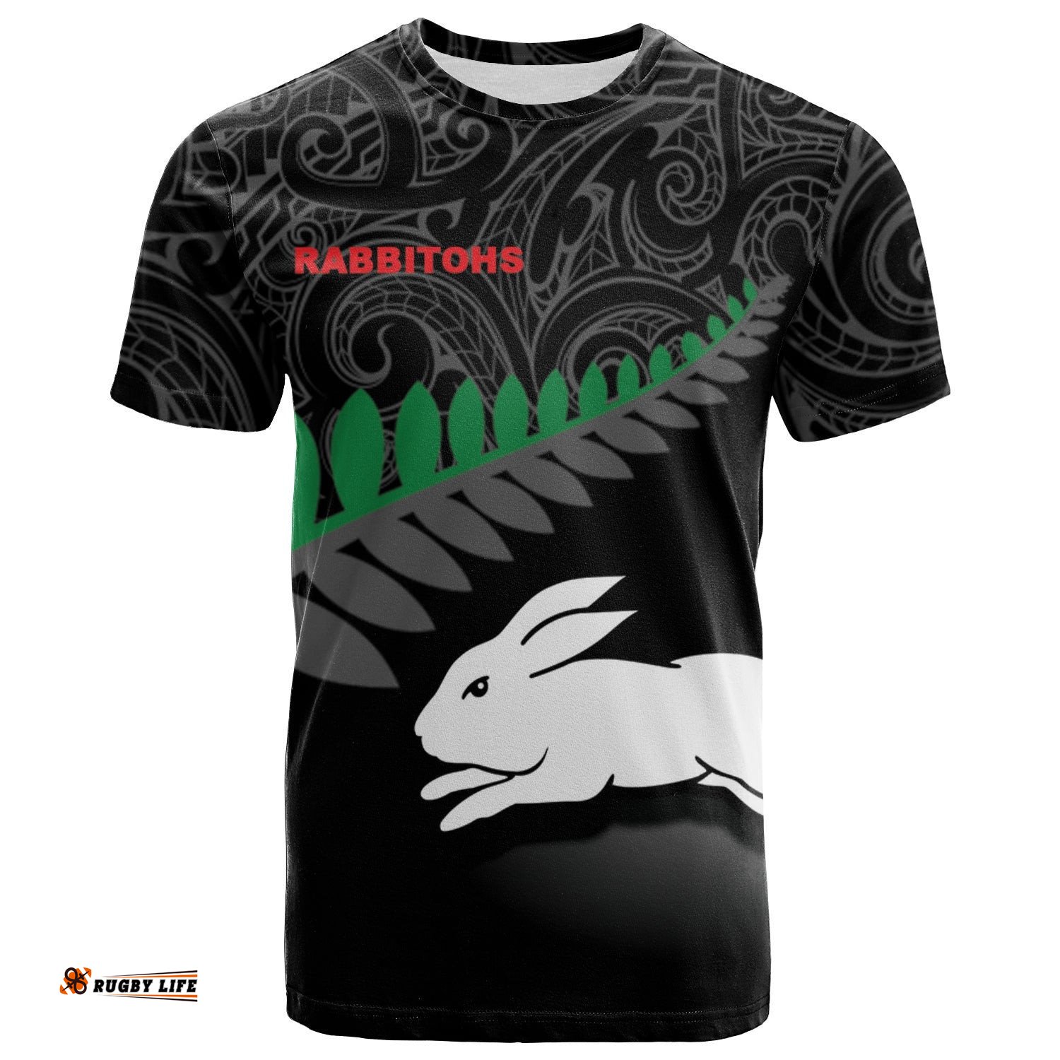 south sydney rabbitohs t shirt rugby maori nrl 0