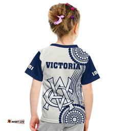 victoria cricket 2023 t shirt sheffield shield australia indigenous