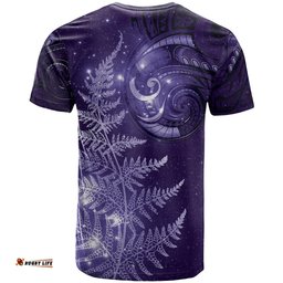 new zealand matariki t shirt purple milky way stars night sky