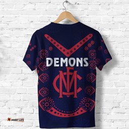 custom personalised melbourne demons indigenous t shirt football