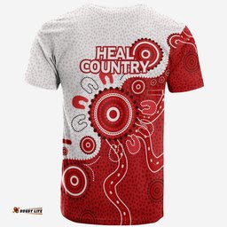 australia naidoc 2021 t shirt st george illawarra dragons heal country