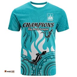 brisbane heat cricket champions t shirt lizard indigenous aboriginal