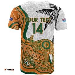 custom fiji and australia rugby t shirt fijian palm tree mix aussie kangaroo