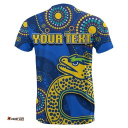 custom personalised parramatta eels t shirt blue style