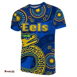 custom personalised parramatta eels t shirt blue style