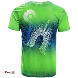 torres strait islands t shirt indigenous dot painting art
