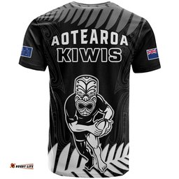 new zealand silver fern rugby t shirt nz kiwi pacific maori sporty