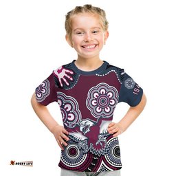 sea eagles rugby t shirt simple aboriginal 1946