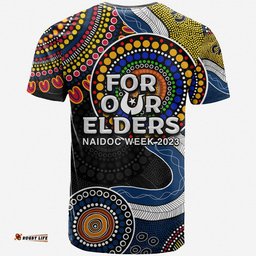 crows rugby t shirt naidoc aboriginal