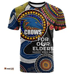 crows rugby t shirt naidoc aboriginal
