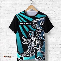 custom personalised maori aotearoa t shirt new zealand simple style