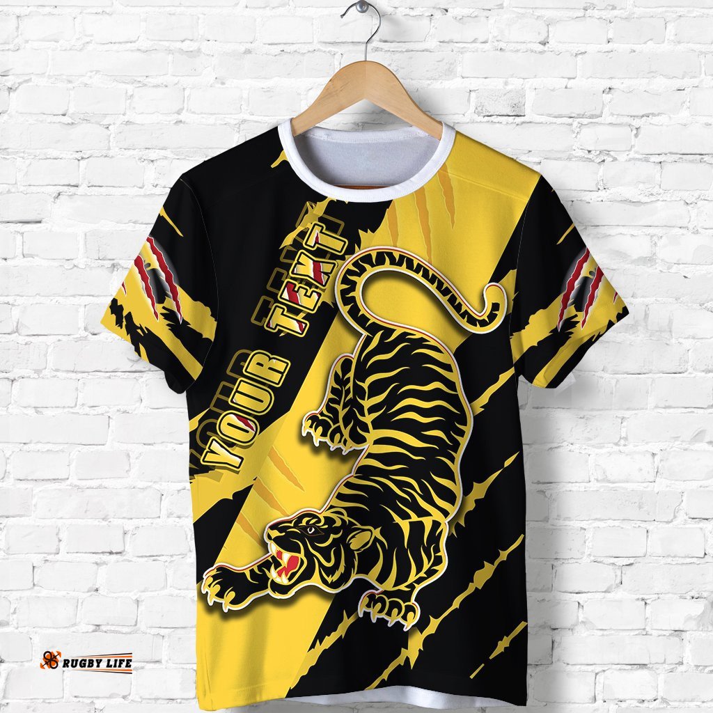 custom personalised richmond t shirt power tigers