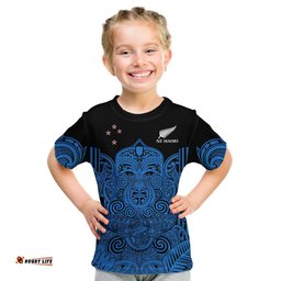 new zealand tiki rugby t shirt nz maori koru pattern ver05