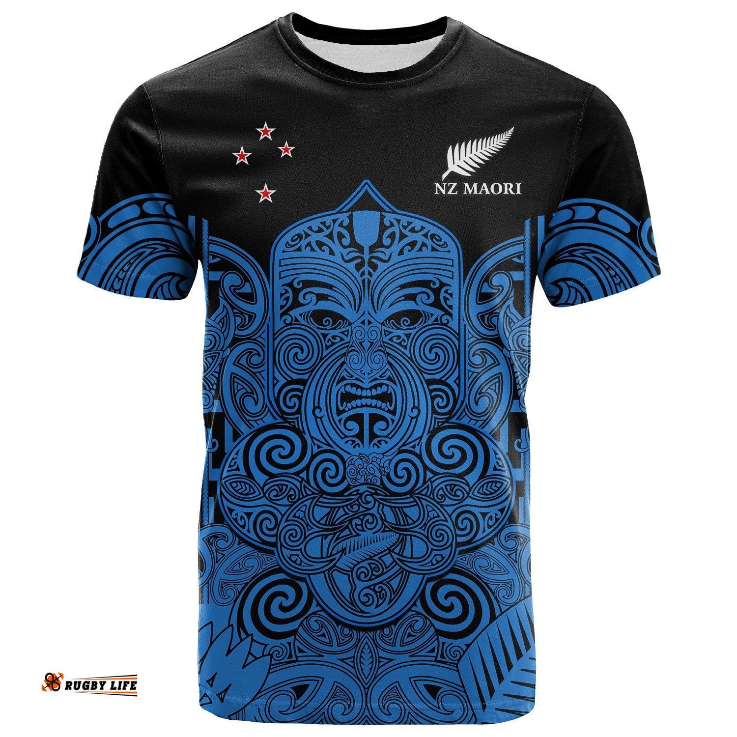 new zealand tiki rugby t shirt nz maori koru pattern ver05