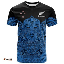 new zealand tiki rugby t shirt nz maori koru pattern ver05