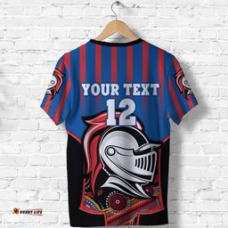 custom personalised knights t shirt newcastle naidoc week aboriginal