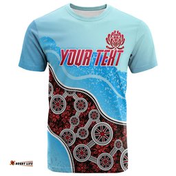 waratahs rugby t shirt custom indigenous waratahs t shirt