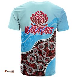 waratahs rugby t shirt custom indigenous waratahs t shirt