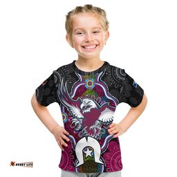 custom personalised sea eagles rugby naidoc week t shirt indigenous