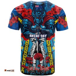 titans aboriginal rugby anzac day custom watercolour t shirt remembrance indigenous titans with poppy flower