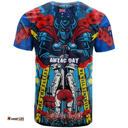 titans aboriginal rugby anzac day custom watercolour t shirt remembrance indigenous titans with poppy flower