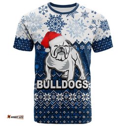 bulldogs rugby t shirt christmas 2022