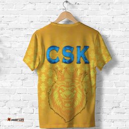 chennai super kings t shirt cricket traditional pride yellow