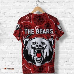 custom personalised north sydney t shirt the bears indigenous