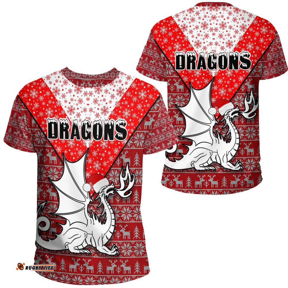 vibe hoodie clothing st george illawarra dragons christmas t shirt
