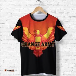 orange army t shirt cricket blackAmazing Aussie