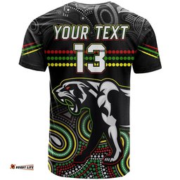 custom text and number panthers rugby t shirt premiers 2022 back to back champions