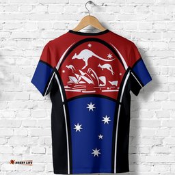 t shirt australian coat of arms t shirt southern cross australia unisex