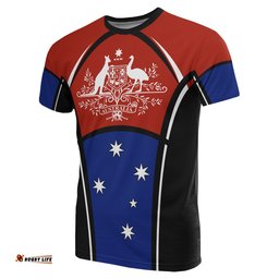 t shirt australian coat of arms t shirt southern cross australia unisex