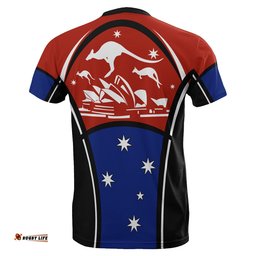 t shirt australian coat of arms t shirt southern cross australia unisex