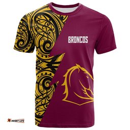 brisbane broncos t shirt maori original nrl