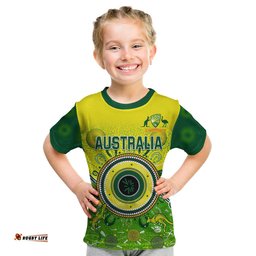 australia cricket t shirt aboriginal national color champion