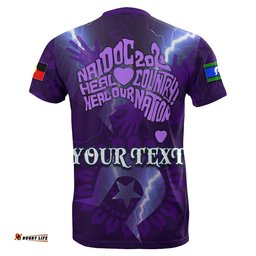 custom personalised naidoc melbourne storm t shirt heal country