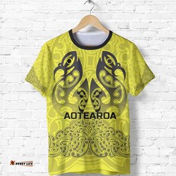 aotearoa maori rugby t shirt new zealand mount taranaki manaia
